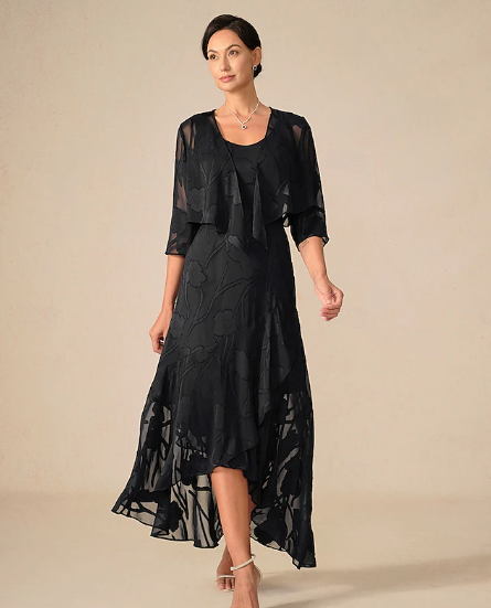 Women's Maxi Dress Ruffle Dress Elegant Wedding Wedding Guest Evening Party Floral Sleeveless U Neck Black Summer Spring